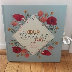 Our Wedding Day memory book, brand new